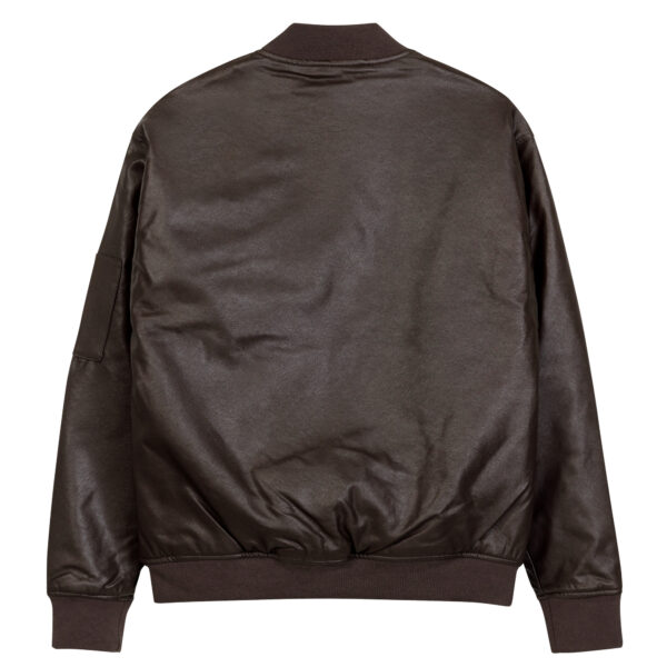 Leather Bomber Jacket - DANGR - Image 8
