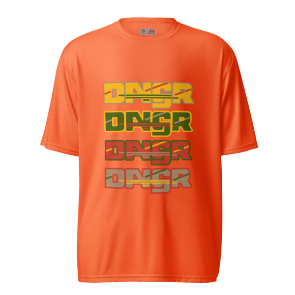 Unisex performance crew neck t-shirt "Safety Second" - Image 11