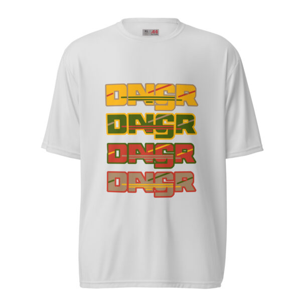 Unisex performance crew neck t-shirt "Safety Second" - Image 13