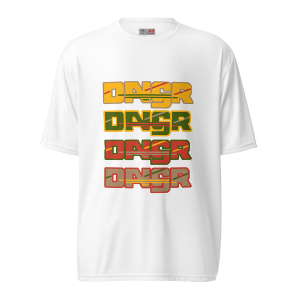 Unisex performance crew neck t-shirt "Safety Second" - Image 15